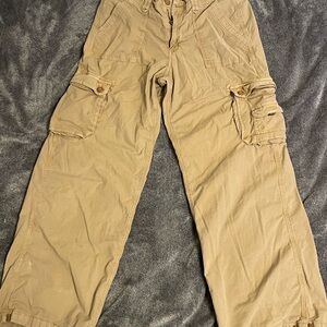 American Eagle Outfitters Beige Stretch Pants
